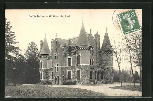 AK Saint-Aubin, Chateau du Ruth