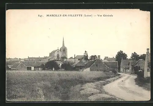 AK Marcilly-en-Villette, Vue generale