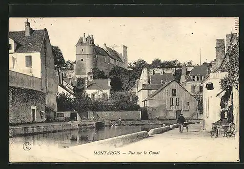 AK Montargis, Vue sur le Canal