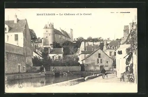 AK Montargis, le Chateau et le Canal