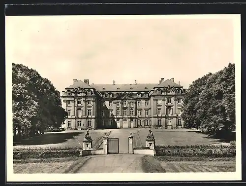 Foto-AK Deutscher Kunstverlag, Nr. 1a: Brühl, Blick zum Schloss