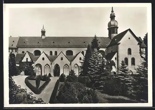 Foto-AK Deutscher Kunstverlag, Nr. 16: Eberbach im Rheingau, Ehemalige Zisterzienser Abtei, Kirche von Süden
