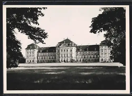 AK Pommersfelden, Schloss Weissenstein, Gartenfront