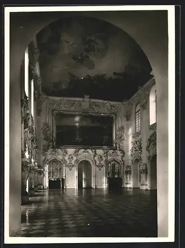 Foto-AK Deutscher Kunstverlag, Nr. 5: Schleissheim, Neues Schloss, Grosser Saal