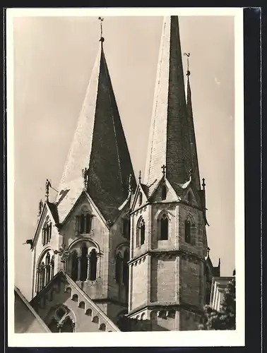 AK Gelnhausen, Türme der Marienkirche