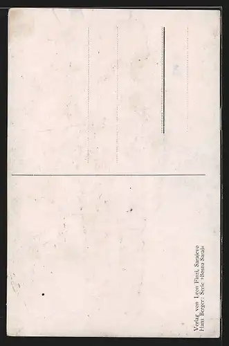 AK Junger Jugoslawe mit Krug auf der Schulter