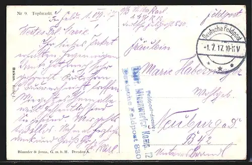 AK Partie am Topfmarkt