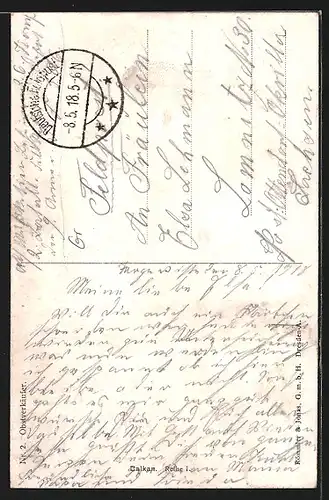 AK Obstverkäufer in Landstracht