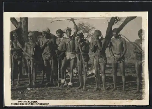 AK Argentinien, Indios del Chaco