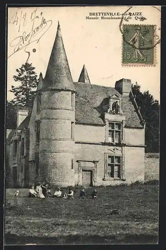 AK Bretteville-sur-Laize, Manoir Renaissance de Quily