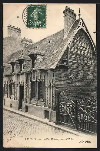 AK Lisieux, Vieille Maison, Rue d`Orbec