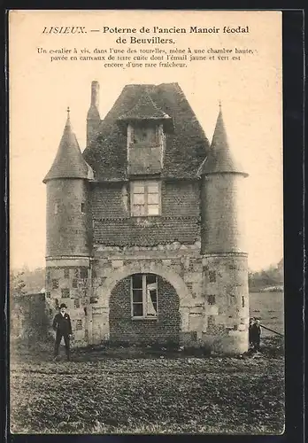 AK Beuvillers, Poterne de l`ancien Manoir feodal