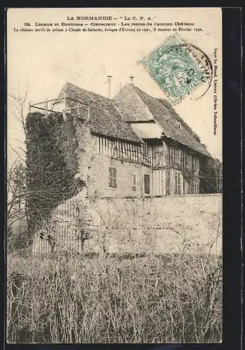AK Lisieux, Crevecoeur, Les restes de l`ancien Chateau