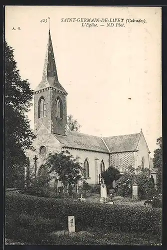 AK Saint-Germain-de-Livet, L`Eglise