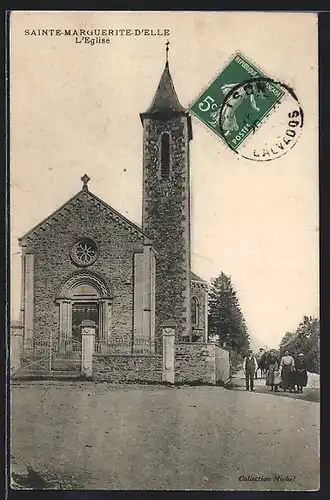 AK Sainte-Marguerite-d`Elle, L`Eglise