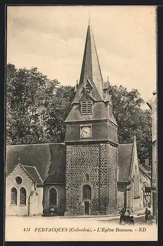AK Fervacques, L`Eglise Romane