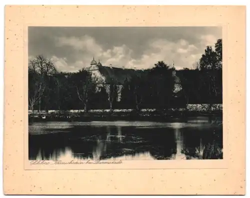 15 Fotografie - Lichtdrucke, Heinrich Lautz, Darmstadt, Ansicht Darmstadt, Strassenbahn, Künsterkolonie, Bahnhof, Schule