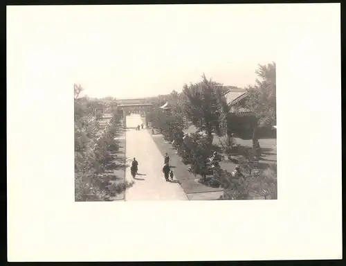 Fotoalbum 46 Fotogravur, Ansicht Taihoku, Reise Taiwan 1930, Rynzanji Tempel, Kilu, Emmahaven-Padang