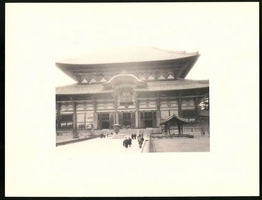 Fotoalbum mit 90 Fotogravur, Ansicht Beppu, Strassen mit Geschäften, Geisha, Segelschiff, Eisenbahnbrücke, Rikscha 76