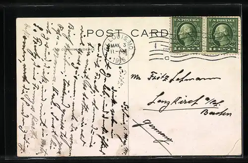 AK St. Louis, MO, Interiour view of Joe Marre Buffet, 617 St. Charles St.