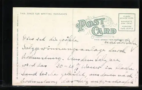 AK Great Salt Lake, UT, Salt Beds