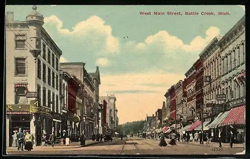 AK Battle Creek, MI, West Main Street