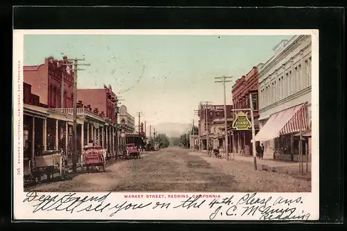 AK Redding, CA, Market Street