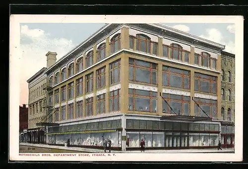 AK Ithaca, NY, Rothschild Bros. Department Store