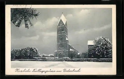 AK Urdenbach, Verschneite Kirche