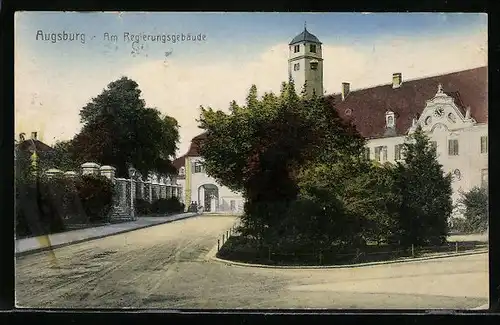 AK Augsburg, Am Regierungsgebäude