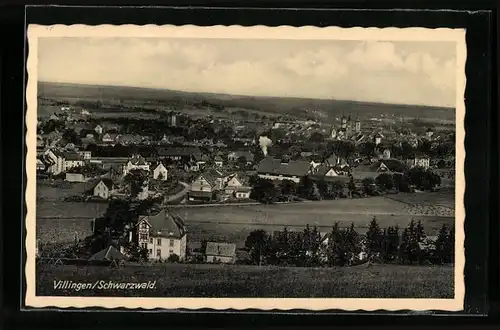 AK Villingen /Schwarzw., Gesamtansicht aus der Vogelschau