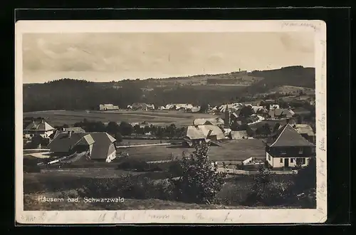 AK Häusern /Bad. Schwarzwald, Teilansicht