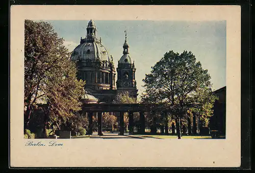 AK Berlin, Blick auf den Dom