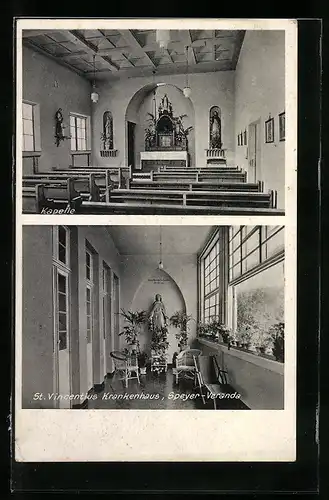 AK Speyer, St. Vincentius Krankenhaus, Speyer-Veranda, Kapelle