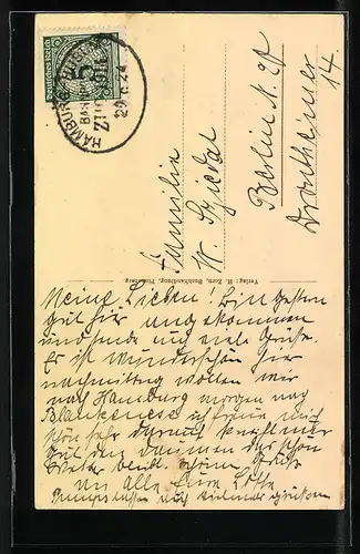 AK Pinneberg, Blick auf Kirche