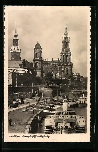 AK Dresden, Am Dampfschifflandeplatz