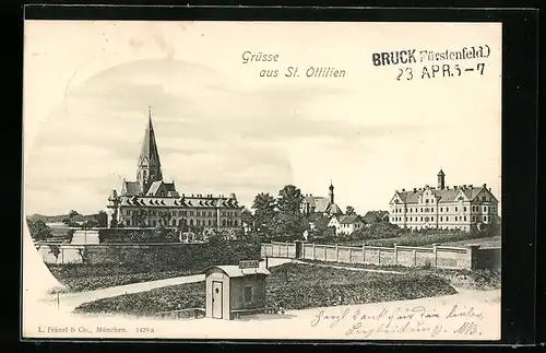 AK St. Ottilien /Bay., Ortsansicht aus der Vogelschau