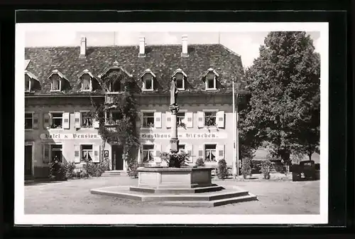 AK St. Peter i. Schwarzwald, Hotel & Gasthaus zum Hirschen