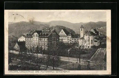 AK Gengenbach, Haushaltungsschule und Mutterhaus