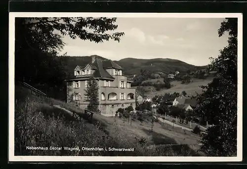 AK Ottenhöfen i. Schwarzwals, Hotel Wagen (Nebenhaus)