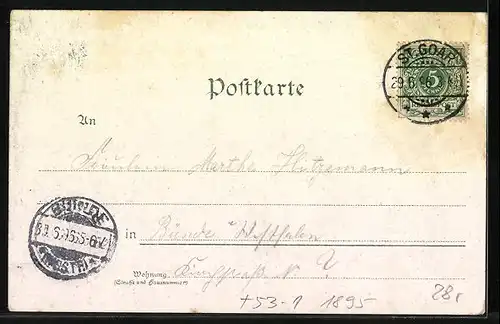 Lithographie Rolandseck, Rolandsbogen, Drachenfels, Nonnenwerth und Siebengebirge