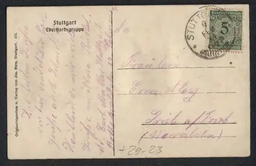 Relief-AK Stuttgart, Die Eberhardsgruppe