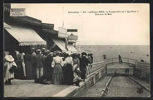 AK Luc-sur-Mer, Vue sur la Mer