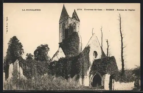 AK Bressy, Ruines de l`Eglise