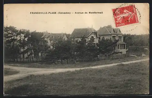 AK Franceville-Plage, Avenue de Montfermeil