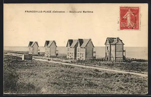 AK Franceville-Plage, Boulevard Maritime