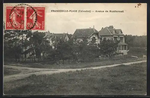 AK Franceville-Plage, Avenue de Montfermeil