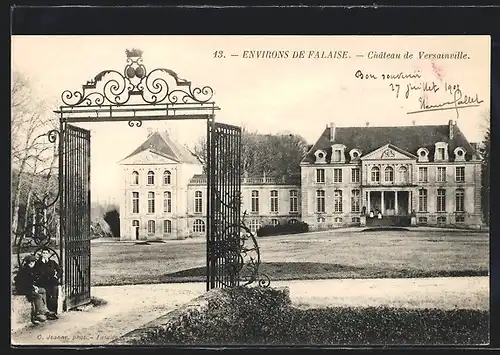 AK Falaise, Château de Versainville