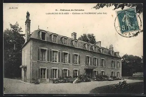 AK Langrune-sur-Mer, Chateau de Tournebu (cote Est)