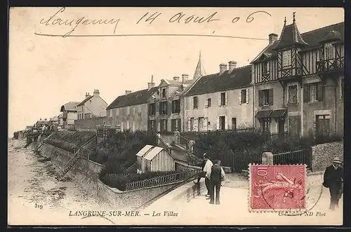 AK Langrune-sur-Mer, Les Villas, Villen am Strand